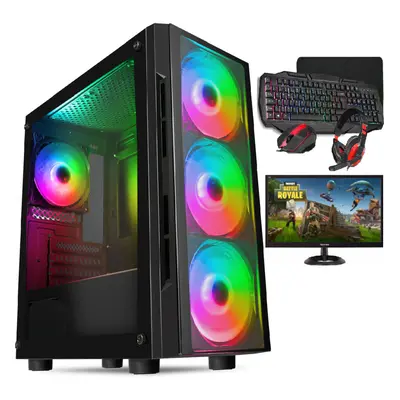 (Flash Case, Gt710) Gaming PC FullSetup Core i5 16GB RAM 1TB GTX1050Ti