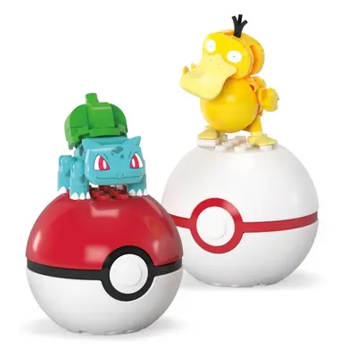 PokÃ©mon MEGA Construction Set PokÃ© Ball Collection: Bulbasaur & Psyduck