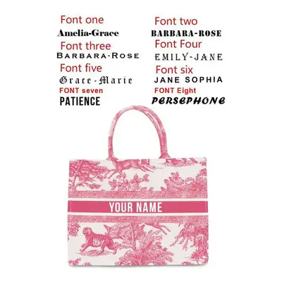 (8 Printed handbag, 42X32X10CM) Handbag lady Personalized Fashion Printing Large Capacity Canvas