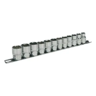 12 PACK Socket Set - 3/8" Metric Square Drive - Point WallDrive High Torque