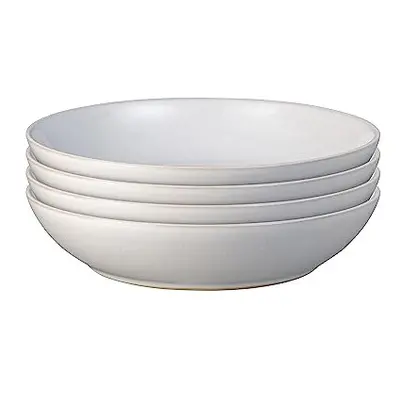 Elements Stone White Coupe Set of Pasta Bowls