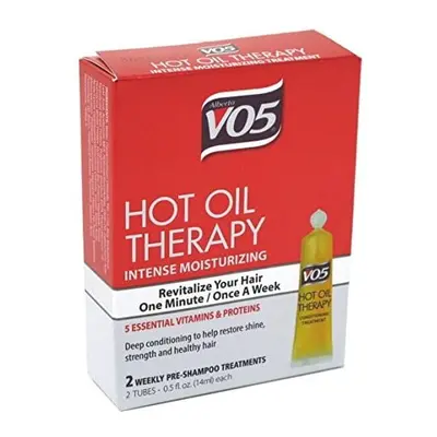 V05 Moisturizing Hot Oil, tubes, 0.5 oz ML