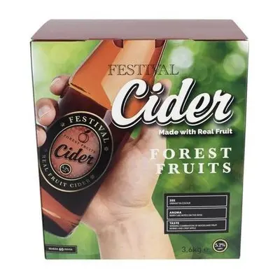 Festival Real Fruit Cider Forest Fruits Kit (40 Pint) - Homebrew