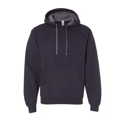 Fruit of the Loom Sofspun Hooded Sweatshirt - Black