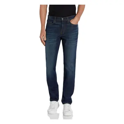 Men's Comfort Stretch Straight Slim-Fit Jean (Previously Goodthreads), Dark Blue Vintage, 33W x 