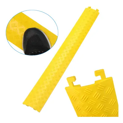 1M Safety PVC Floor Cable Cover Guard Wire Cord Surface Cover Protector