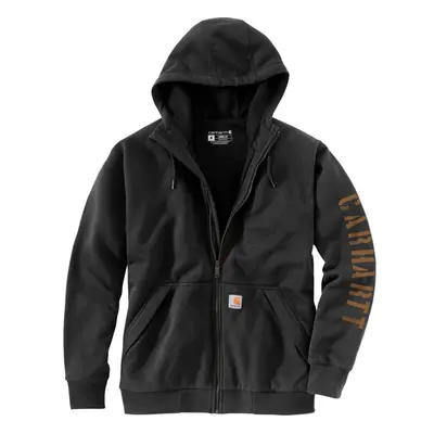 Carhartt Men's Rain Defender Loose Fit Fleece Lined Logo Graphic Sweat