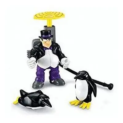 Imaginext M5646 - DC Super Friends Toy - Penguin Figure With Spinning