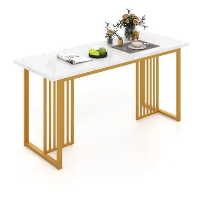 Modern Dining Table for People 160cm Rectangular Kitchen Table