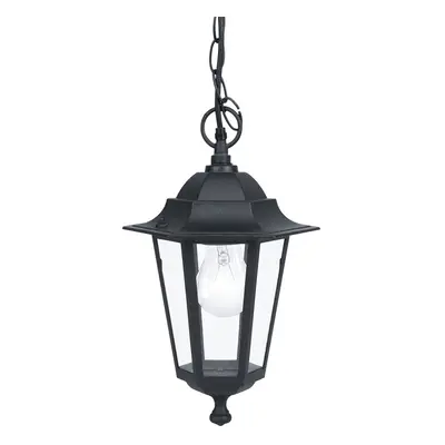 Eglo 22471ÃÂ E Laterna 4ÃÂ /1 Outdoor Pendant LightÃÂ E27ÃÂ Matte Black