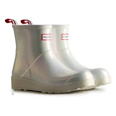 (Silver, (Adults')) Hunter Nebula Play Rubber Women's Silver Wellington Boots