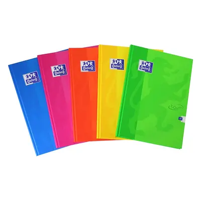 Oxford Touch, A4 Notebook Hardcover, Lined, Pages, Assorted Pack of