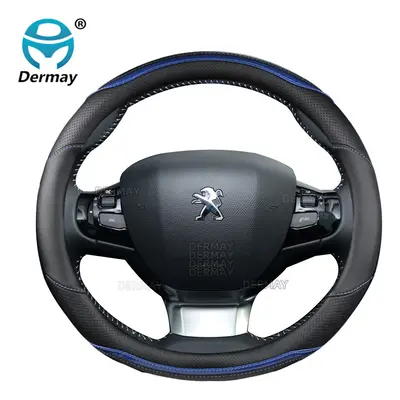 for Peugeot 2014~2020 II T9 SW CC Car Steering Wheel Cover