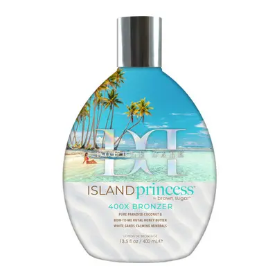 (400ml) Tan Incorporated Double Dark Island Princess Bronzer Sun Tan Accelerator Lotion