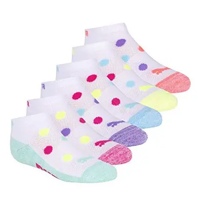 PUMA unisex-child Pack Low Cut Socks Sockshosiery bright combo