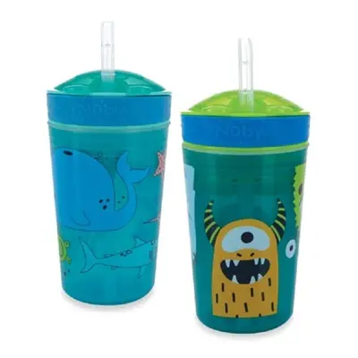 Nuby Snack N Sip in Snack and Drink cup (AquaBlue)