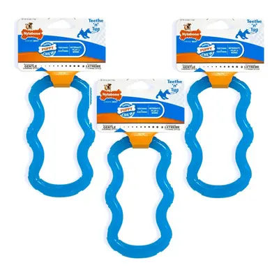 Nylabone Puppy Tug Translucent Blue