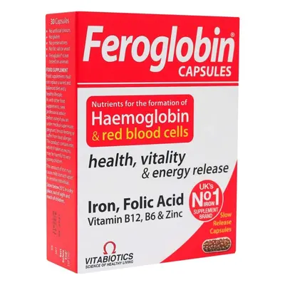 Vitabiotics Feroglobin B12 Capsules 30's