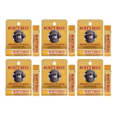 Burts Bees Beeswax Lip Balm With Vitamin E Peppermint - Pack of For Unisex 0.15 oz Lip Balm