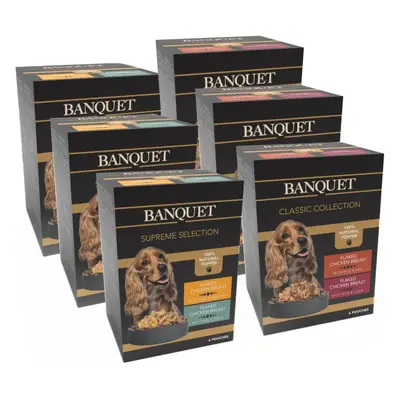 HiLife Banquet Adult Wet Dog Food Natural Ingredients Pouches x100g