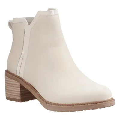 (Brown, (Adults')) TOMS Hailey Leather Women's Beige Boots