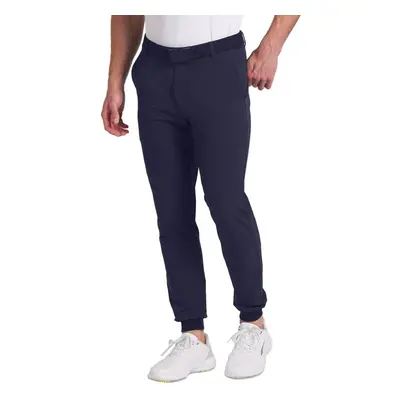 (34" Waist, Deep Navy) Puma Golf Mens Winter Water Repellent UV Protection Jogger Style Trousers