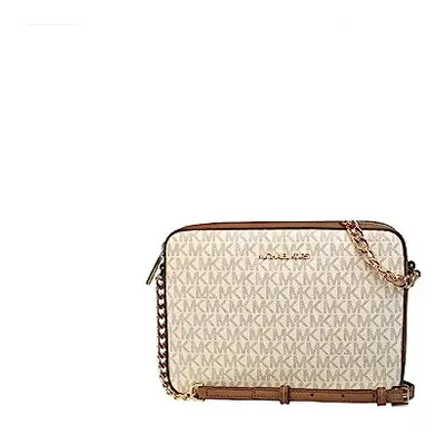 Michael Kors Women's Jet Set Item Lg Crossbody, Vanilla 2019, One Size