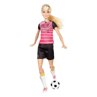 Barbie Made to Move Posable Soccer Player Doll