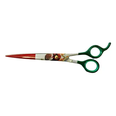 Mexico Flag Professional Hair Cutting Shear 8.5"" for Barbers and Stylists