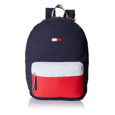 Tommy Hilfiger Women's Backpack Patriot Colorblock Canvas Core Navy