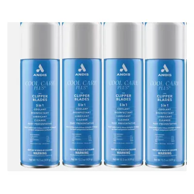 Andis Cool Care Plus Cleaner Spray For Clipper Cool care- 4pcs