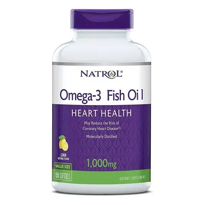 Natrol Omega-3 Fish Oil, 1000mg , softgels