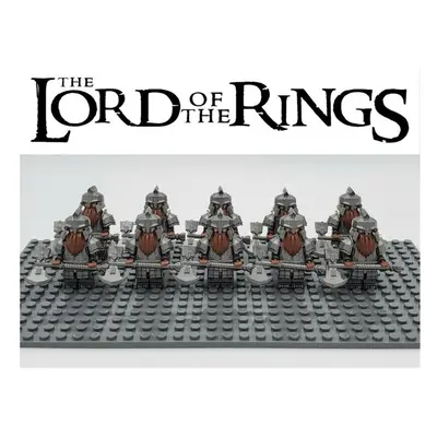 (Dewarf Heavy Axe) Lord of the Rings Dewarf Gondor Rohan Minifigures