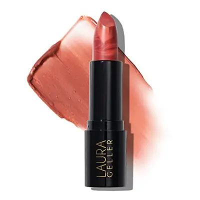 LAURA GELLER NEW YORK Italian Marble Sheer Lipstick - Peach Bellini - Hydrating & Lightweight - 