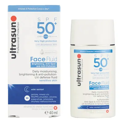 Ultrasun Face Brightening, Anti-Spot & Anti-pollution Fluid SPF50+ 40ml