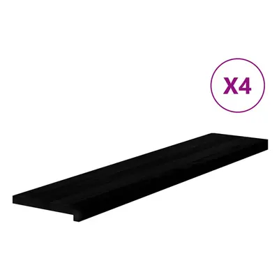 (dark brown, x x cm/ pcs) vidaXL Stair Treadss Step Mat Door Mat Tread Mat Untreated Solid Wood 