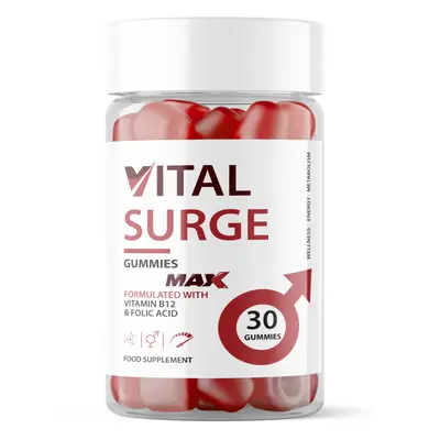 Vital Surge Male Gummies, Vital Surge Testo Support Gummys Performance