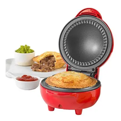 EK4914 Mini Pie Maker - Deep-Fill Pie Machine, Non-Stick 12.5cm Plate, Minute Preheat, Built-in 