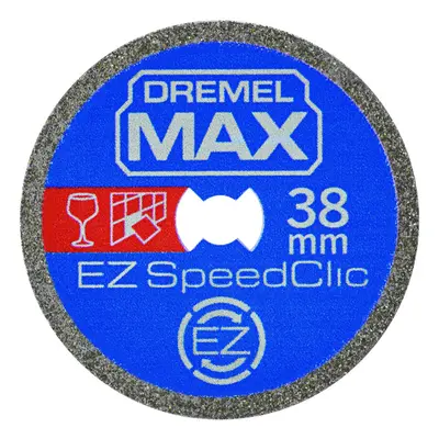 MAX High Performance Cutting Wheel (SC545DM) Diamond Coated Cutting Disc with EZ SpeedClic Syste