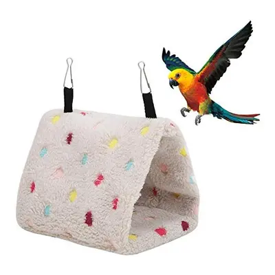 Winter Warm Plush Bird Nest Hammock Hamster Hanging Bed Cave Cage for Parrot Budgie Parakeet Coc