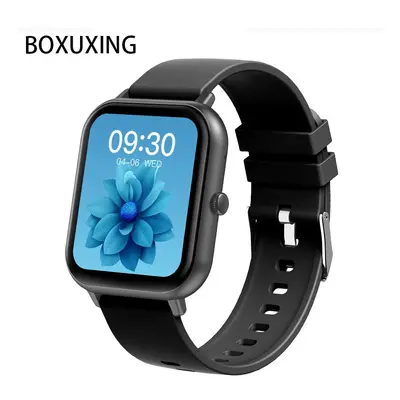 (Black) New Smart Watch Women Bluetooth Call Watch Fitness Tracker Waterproof