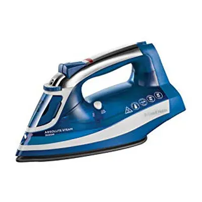 Russell Hobbs Absolute Steam Iron, Ceramic soleplate, Even Steam design, 150g Steam Shot, 30g Co