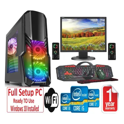 Fast Gaming Bundle+Speakers - i7 16GB RAM 1TB GT710 2GB G FORCE