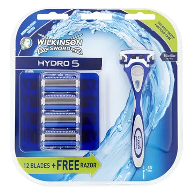 Wilkinson Sword Hydro Value Pack Blades Plus Free Razor - Pack of