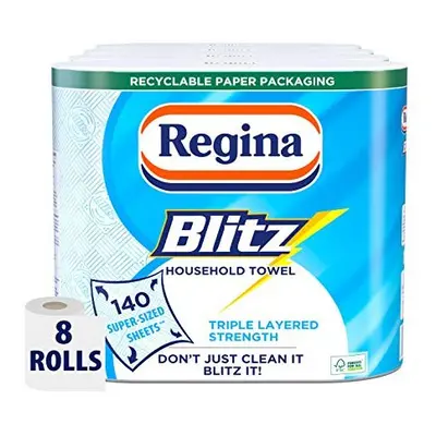 Regina Blitz Household Towel, Sheets, Count, Pack of