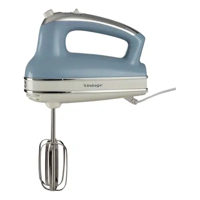 Hand Mixer Electric Whisk, Blue, Ariete 548/05 Retro Style