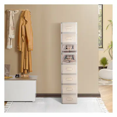 Transparent Stackable Shoe Storage Box