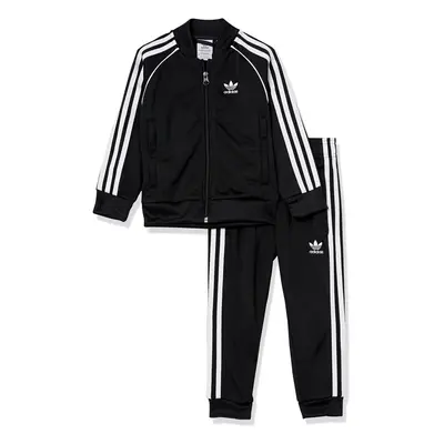 adidas Originals unisex child Adicolor Superstar Track Suit Vivid Red