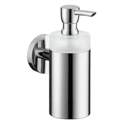 hansgrohe Bath and Kitchen Sink Soap Dispenser Premium 7inch Modern Soap Dispenser in Chrome Sma