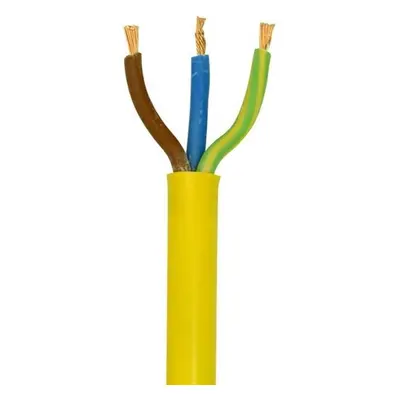 3183A 1.5mm_ Yellow Core Arctic Flexible Cable, Amps, 100m